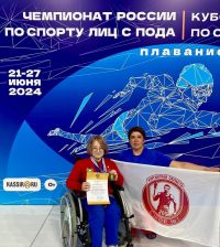 Пловчиха из Кургана установила новый рекорд России