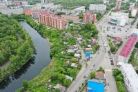 В Кургане готовятся сносить аварийные дома рядом с рекой Битевка