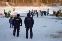 На Крещение в Кургане изменят схему организации проезда к «Голубым озерам» 